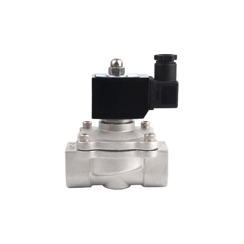 2S Series Stainless Steel NC Solenoid Pipeline Water Valve