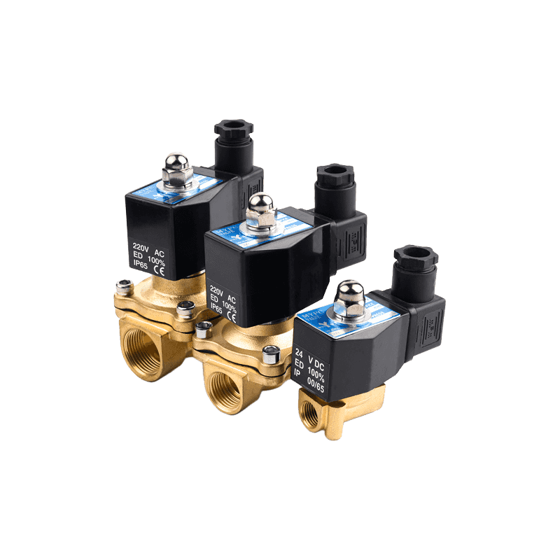 Brass Pneumatic Valve Solenoid Water Oil Gas Valve