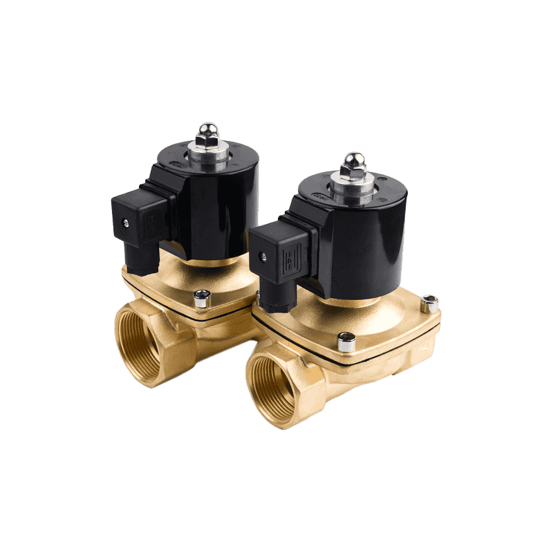 2/2 Way Normally Closed Water Valve Brass Magnetic Water Diaphragm Solenoid Valve