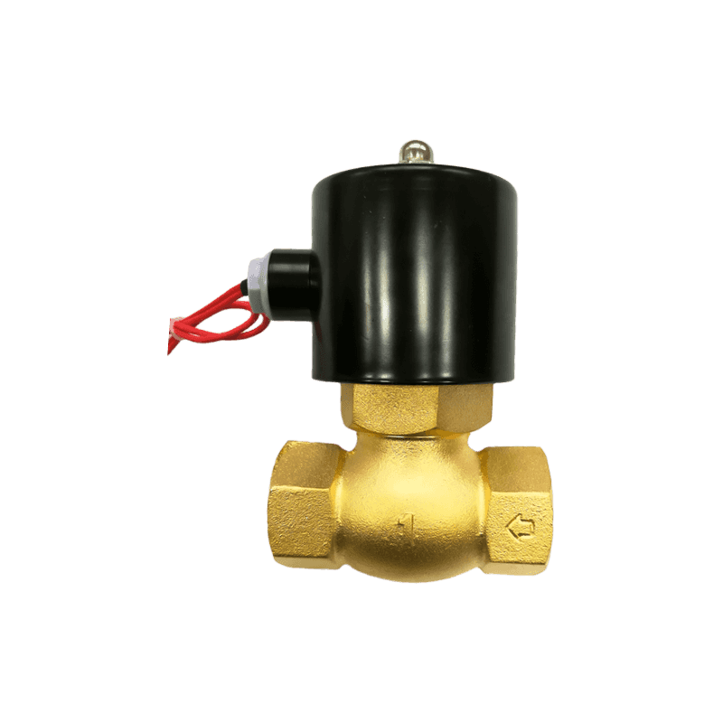 Water Air Valve High Pressure Brass Small Diameter Electric Solenoid Valve